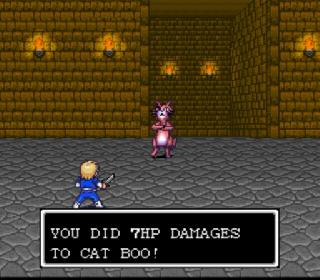 Screenshot Thumbnail / Media File 1 for Tecmo Secret of the Stars (USA) [Bug Fix by KingMike v1.0] (Decatus Bribe Fix)